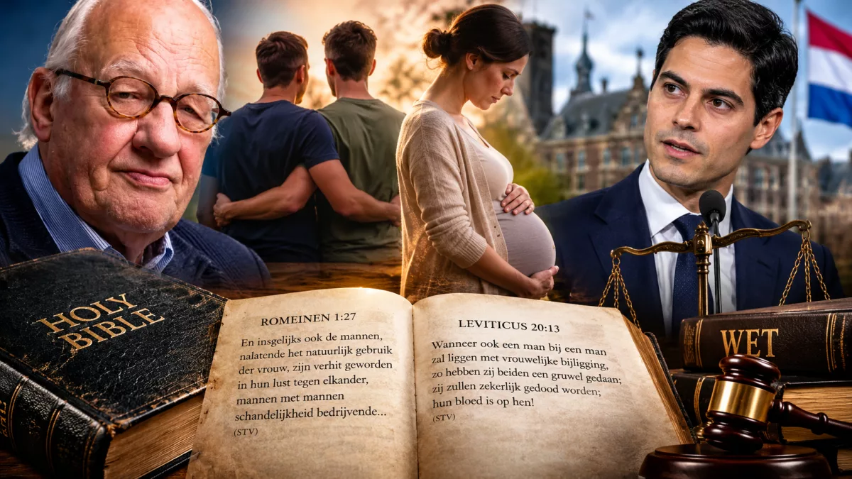 Ouweneel over draagmoederschap, maar zwijgt de Bijbel over de homoseksuele relatie?